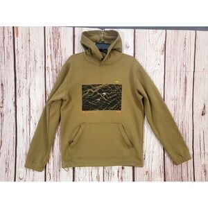 Billabong Adventure Medium Hoodie Pullover Burkard WW2 Fighter Planes Brown